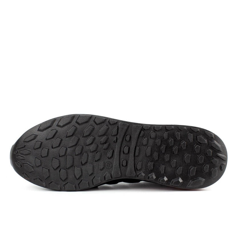 Black Patent Leather Sneakers | Platform High Sole