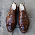 Art Monk Double Button Shoes