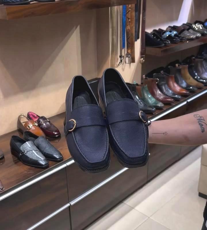 Blue Lightweight Loafers