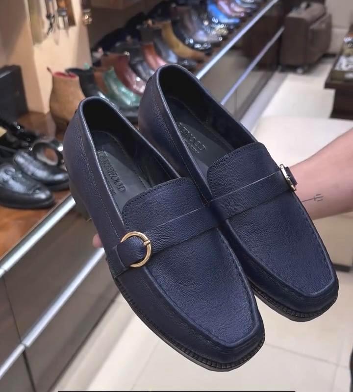 Blue Lightweight Loafers