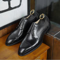Apron Toe Derby Business Shoes