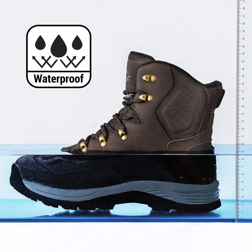 Men's Waterproof Snow Boots With 3M Thinsulate