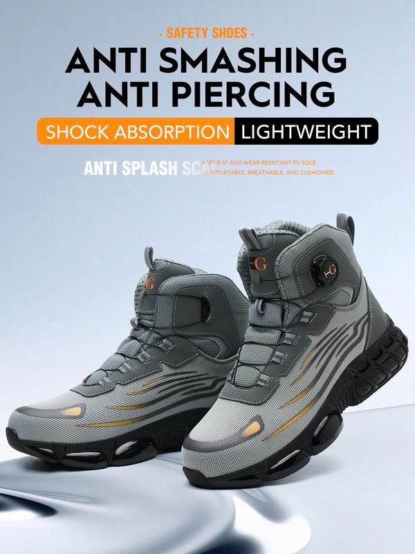 Apex Shield | Indestructible Steel Toe Safety Shoes With Rotary Dial