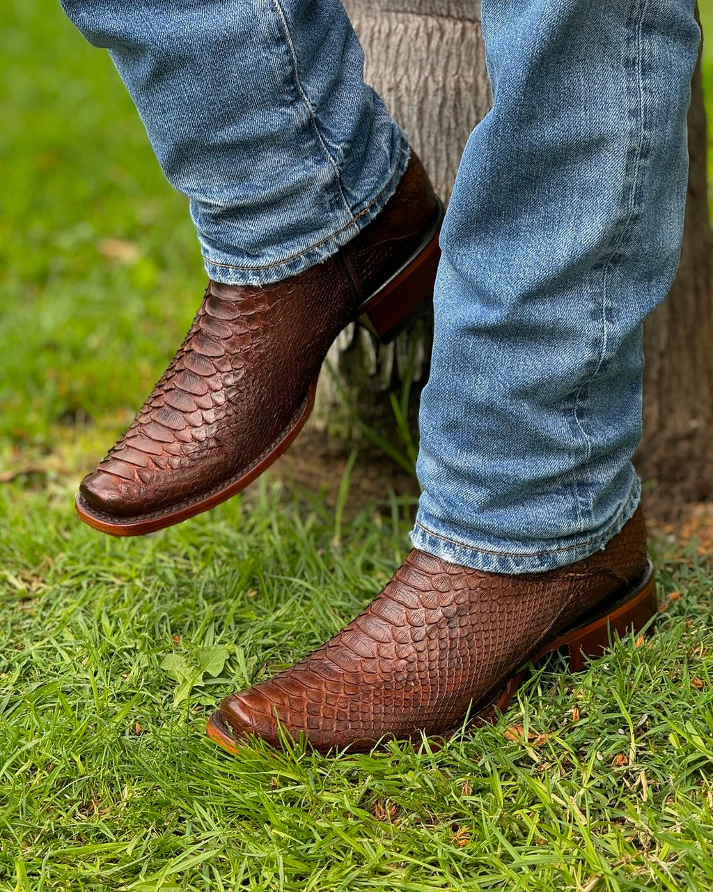 Italian Vintage Python Cowboy Boots(Buy 2 Free Shipping✔️)