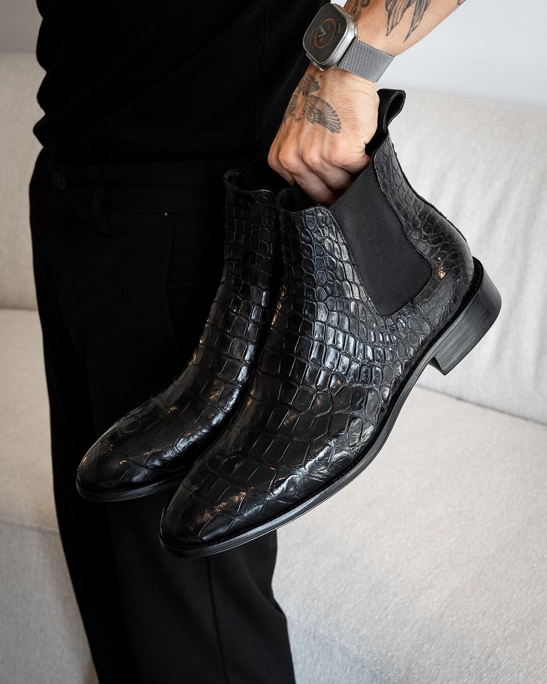 Black Croco Samuel Chelsea