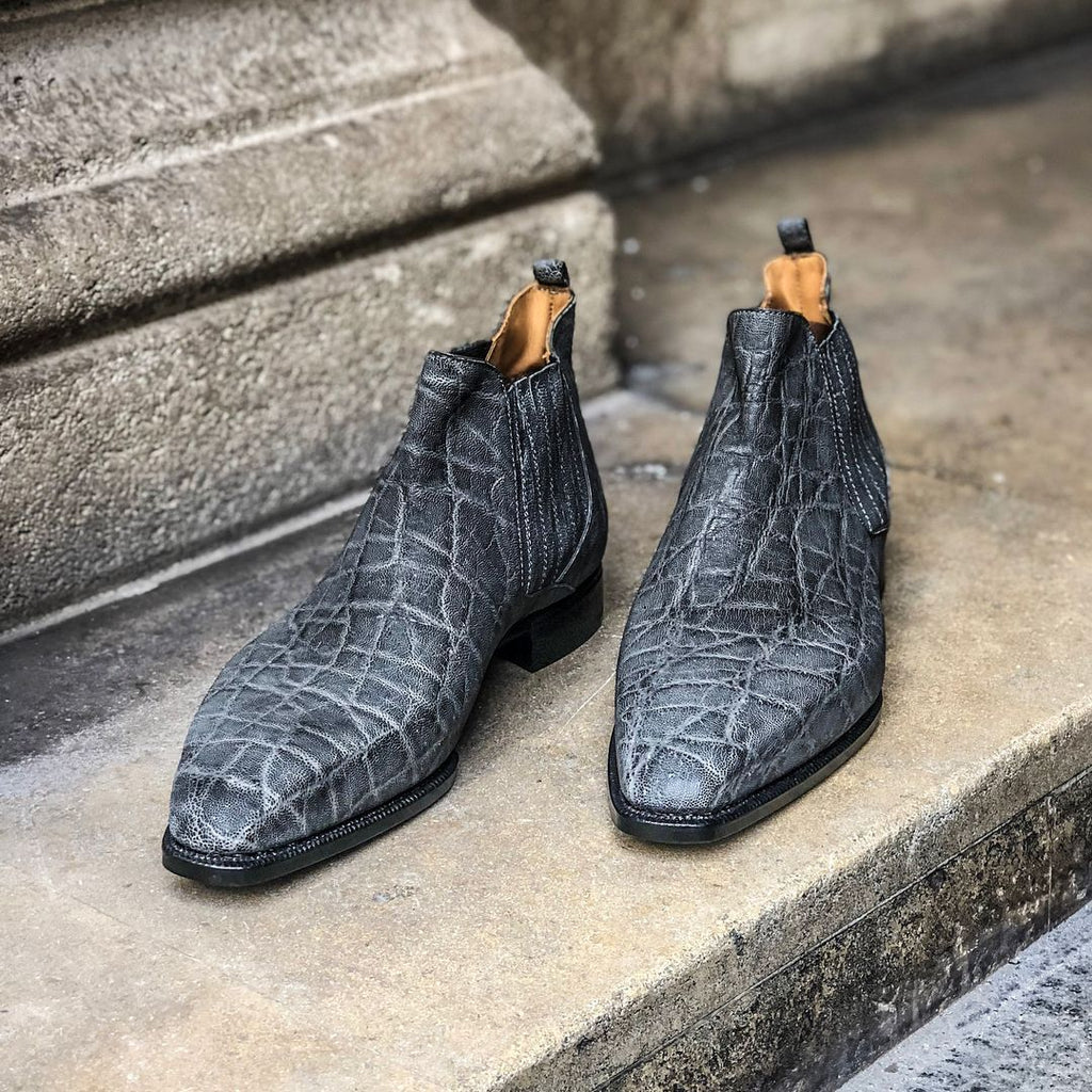 Ultimate Chelsea Boots in Grey Elephant