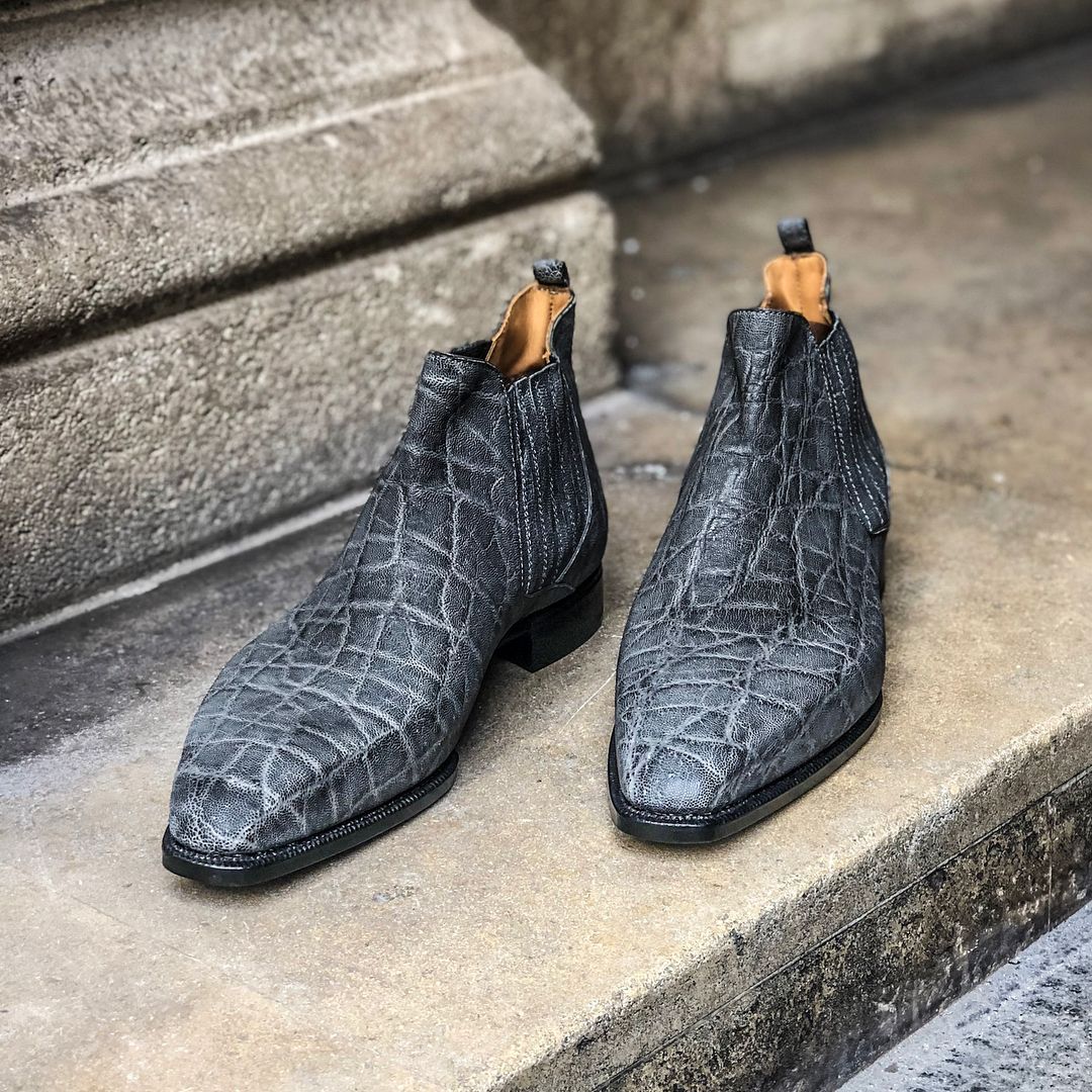 Ultimate Chelsea Boots in Grey Elephant