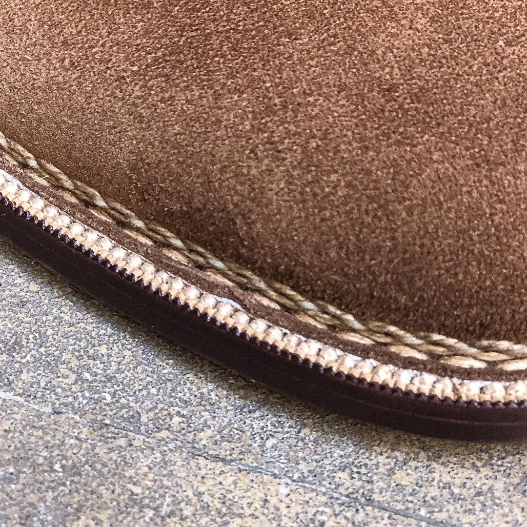 Ultimate Desert Boots - Norwegian Welted - Medium Camel Suede Leather