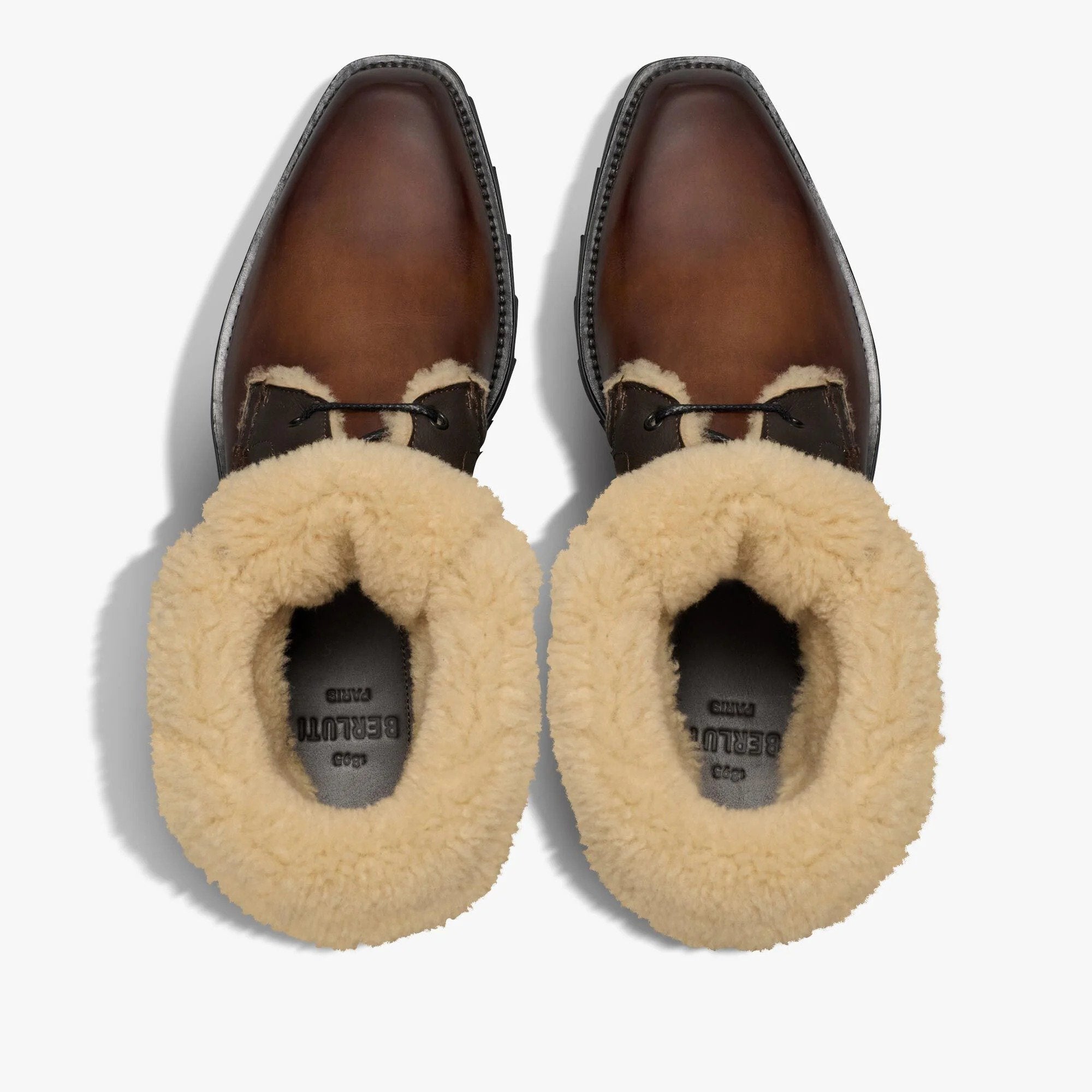 Ultima Wool Sheepskin and Leather Boots