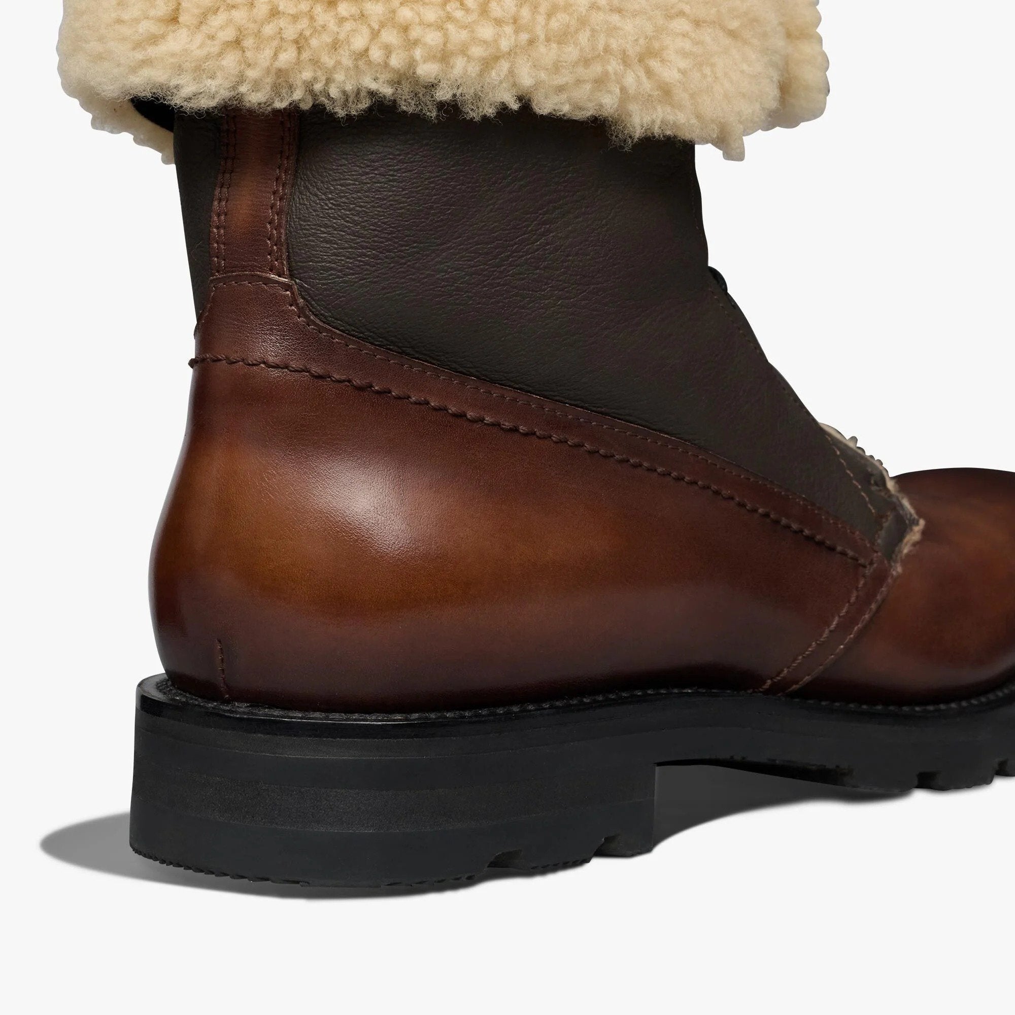 Ultima Wool Sheepskin and Leather Boots