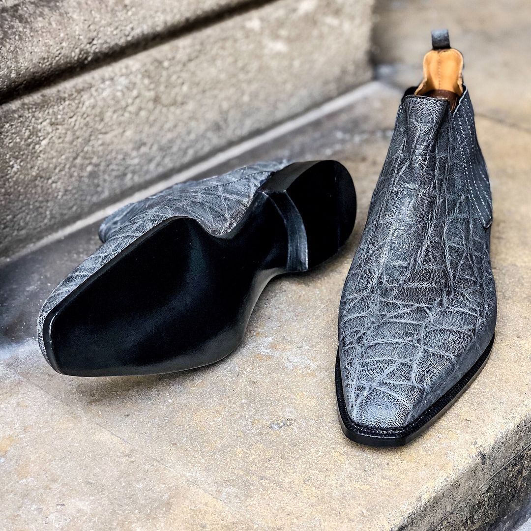 Ultimate Chelsea Boots in Grey Elephant