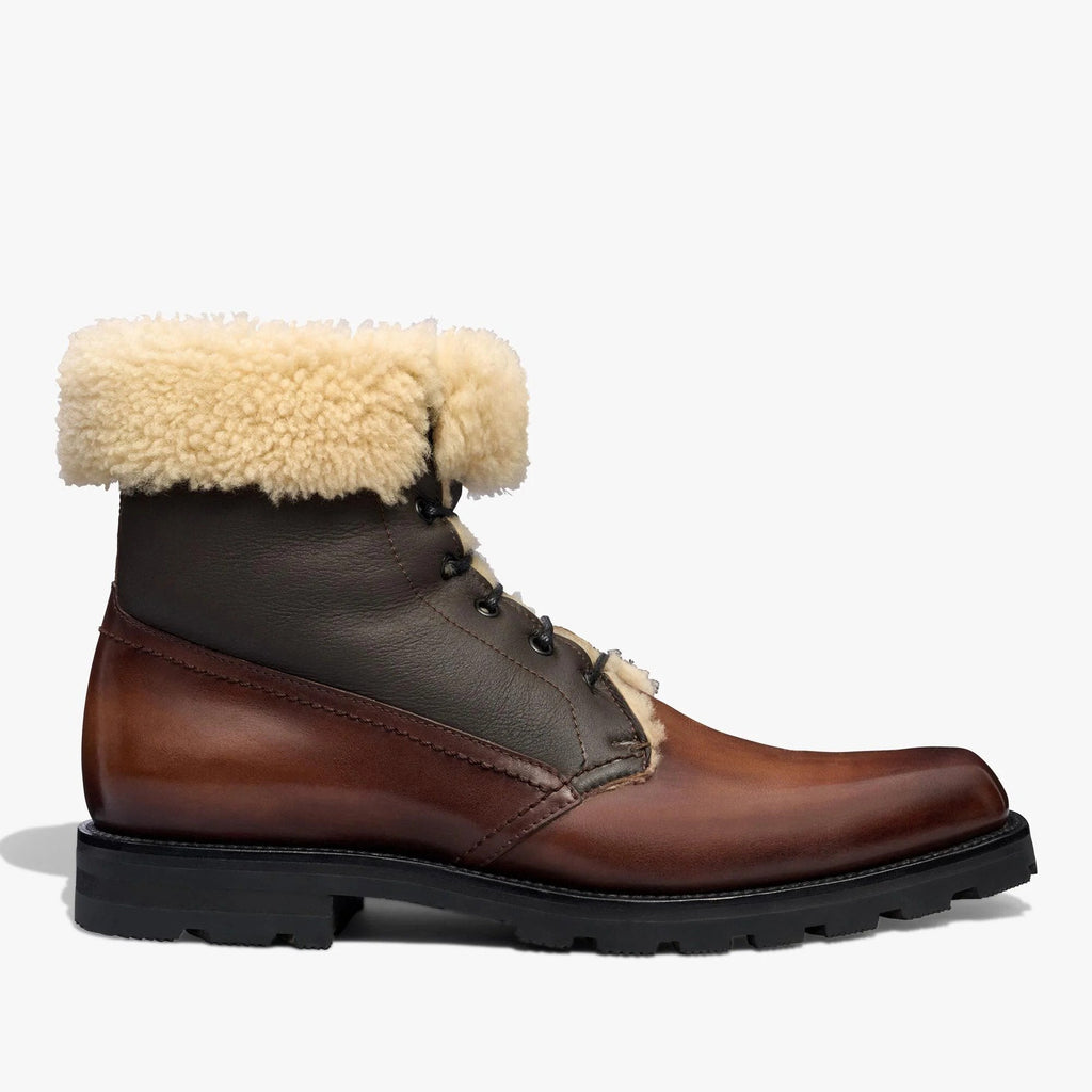 Ultima Wool Sheepskin and Leather Boots