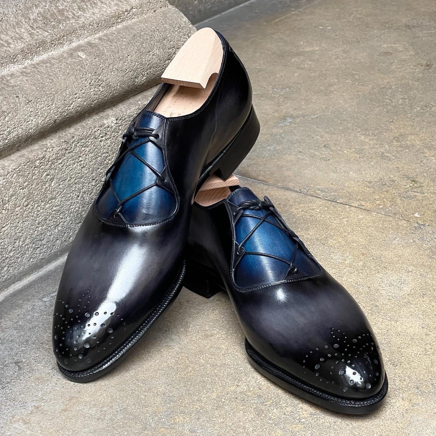 Goodyear Ghillie Derby shoe Le Casanova