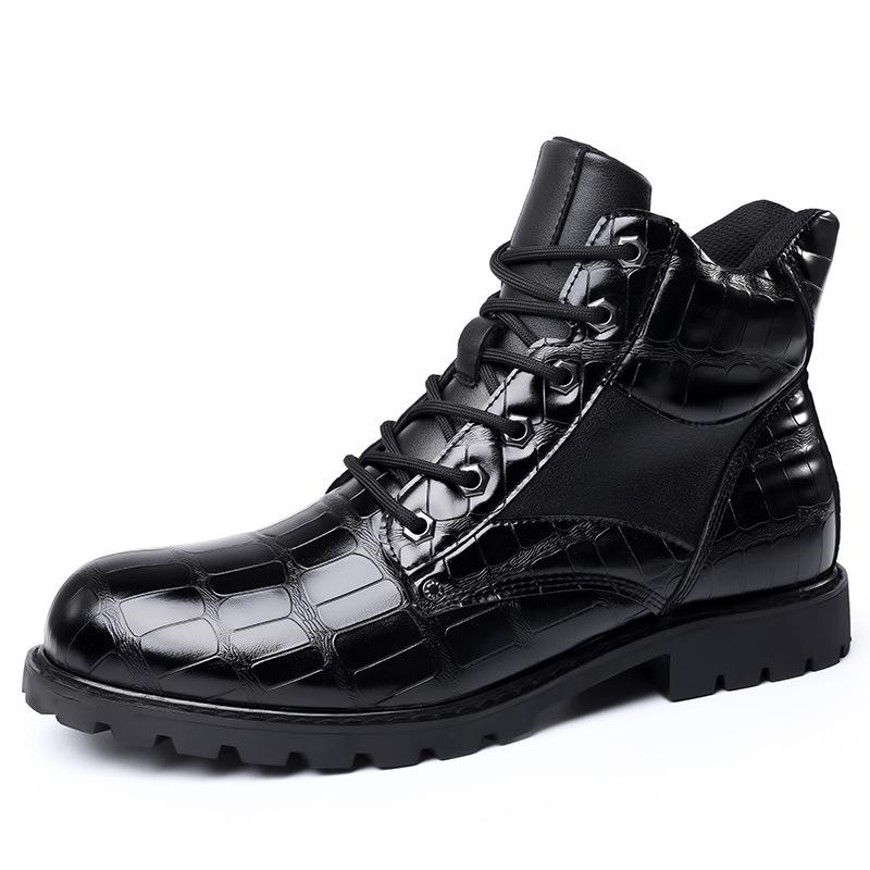Fashion Men's Mid Boots Martin Boots