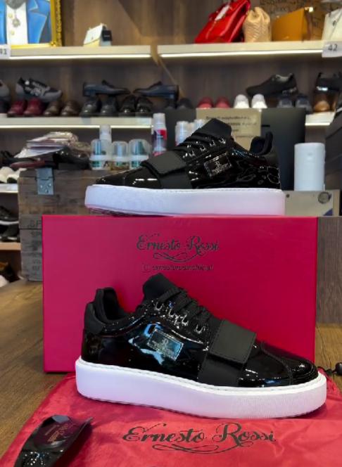 Genuine Leather Sneakers